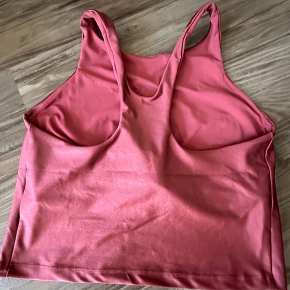 2pc ATHLETA Elation Ultra High Rise Legging XL + Purpose Crop Bra D-DD Red Sheen - Picture 4 of 8